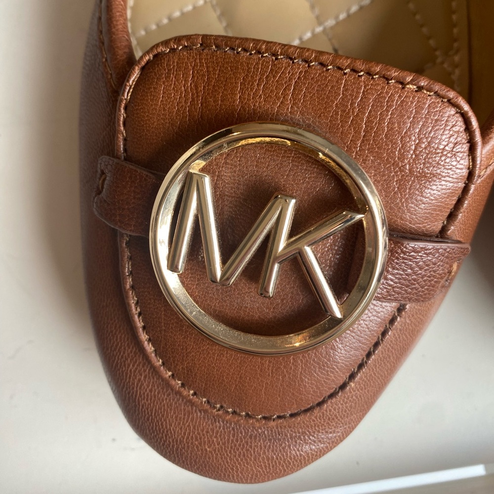 Michael Kors Lillie Ballet,  Moccasin Flats, Leather, size 9 - Picture 8 of 13